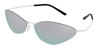 Balenciaga Bb0350s Unisex Silver Cat Eye Sunglasses