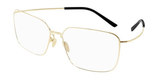 Balenciaga BB0351O unisex Gold Squared Eyeglasses