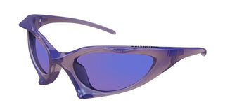 Balenciaga BB0352S unisex Violet Geometric Sunglasses