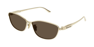 Balenciaga BB0357S unisex Brown Squared Sunglasses