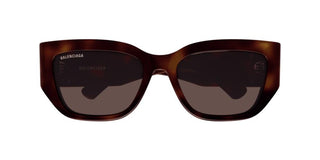 Balenciaga Bb0361s Women Havana Cat Eye Sunglasses