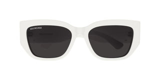 Balenciaga BB0361S women White Cat Eye Sunglasses