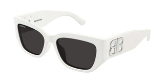 Balenciaga BB0361S women White Cat Eye Sunglasses