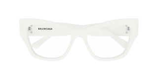 Balenciaga BB0362O women White Butterfly Eyeglasses