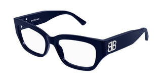 Balenciaga BB0363O women Blue Squared Eyeglasses