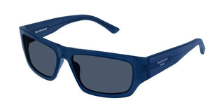 Balenciaga BB0366S men Blue Squared Sunglasses