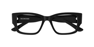 Balenciaga BB0371O men Black Squared Eyeglasses