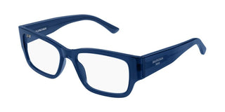 Balenciaga BB0371O men Blue Squared Eyeglasses