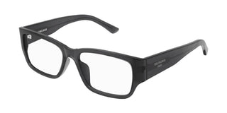 Balenciaga BB0373O men Grey Squared Eyeglasses