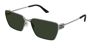 Balenciaga Bb0374s Unisex Silver Squared Sunglasses