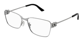 Balenciaga BB0375O unisex Silver Squared Eyeglasses