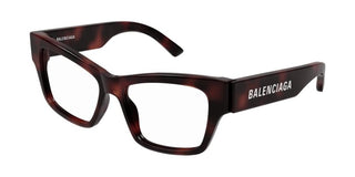 Balenciaga BB0378O women Havana Butterfly Eyeglasses