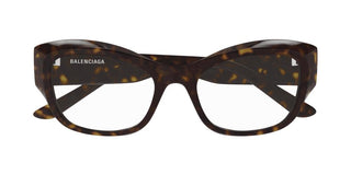 Balenciaga BB0398O women Havana Cat Eye Eyeglasses