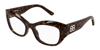 Balenciaga BB0398O women Havana Cat Eye Eyeglasses