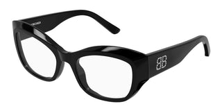 Balenciaga BB0398O women Black Cat Eye Eyeglasses