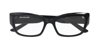 Balenciaga BB0399O women Black Squared Eyeglasses