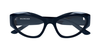 Balenciaga BB0400O women Blue Cat Eye Eyeglasses