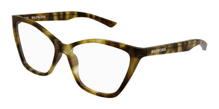 Balenciaga BB0405O women Havana Butterfly Eyeglasses