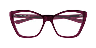 Balenciaga BB0405O women Violet Butterfly Eyeglasses