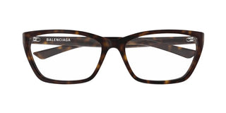 Balenciaga BB0406O women Havana Cat Eye Eyeglasses