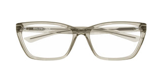 Balenciaga BB0406O women Brown Cat Eye Eyeglasses