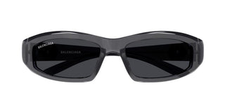 Balenciaga Bb0408s Men Grey Rectangle Sunglasses