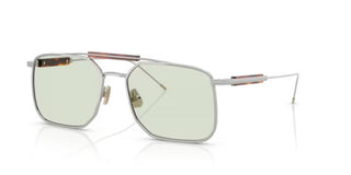 Brunello Cucinelli BC 2005ST men Silver Pilot Sunglasses