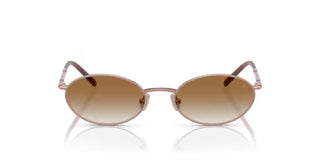 Brunello Cucinelli BC 2006ST women Rose gold Oval Sunglasses