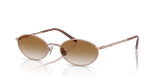 Brunello Cucinelli BC 2006ST women Rose gold Oval Sunglasses