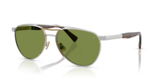 Brunello Cucinelli BC 2007ST men Silver Pilot Sunglasses