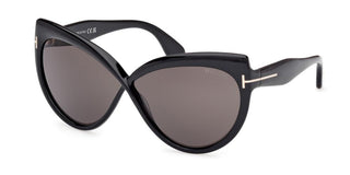 Tom Ford BEATRICE FT1196 women Black Cat Eye Sunglasses