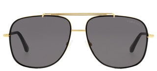 Tom Ford BENTON FT 0693 men Gold Pilot Sunglasses