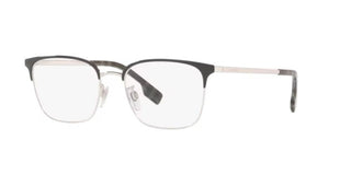 Burberry BE 1338D men Silver Squared Eyeglasses