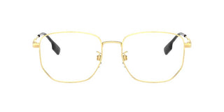 Burberry BE 1352D men Gold Geometric Eyeglasses