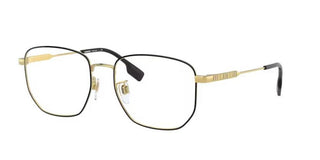 Burberry BE 1352D men Gold Geometric Eyeglasses