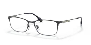 Burberry BE 1357TD men Ruthenium Rectangle Eyeglasses