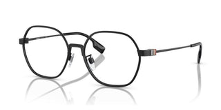 Burberry BE 1379D men Black Oval Eyeglasses