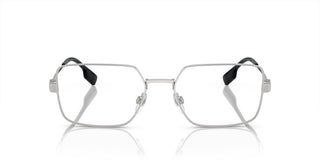 Burberry BE 1380 men Silver Geometric Eyeglasses