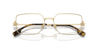 Burberry BE 1380 men Gold Geometric Eyeglasses