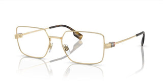 Burberry BE 1380 men Gold Geometric Eyeglasses