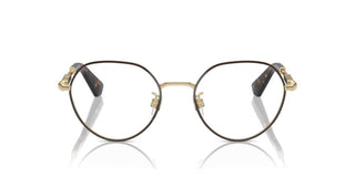 Burberry BE 1388D men Brown Round Eyeglasses