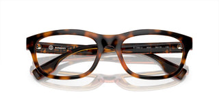 Burberry BE 2385U men Havana Geometric Eyeglasses