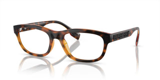 Burberry BE 2385U men Havana Geometric Eyeglasses