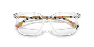 Burberry Be 2390 Women Transparent Squared Eyeglasses