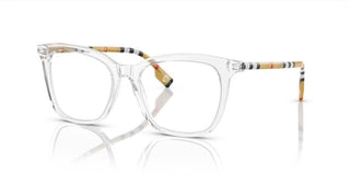 Burberry Be 2390 Women Transparent Squared Eyeglasses