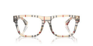 Burberry BE 2411 men Multicolor Squared Eyeglasses