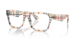 Burberry BE 2411 men Multicolor Squared Eyeglasses