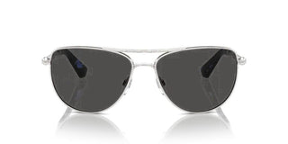 Burberry BE 3149 women Silver Pilot Sunglasses