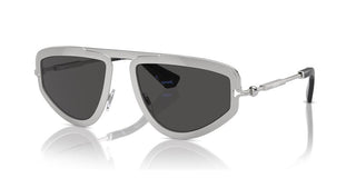 Burberry BE 3150 men Silver Pilot Sunglasses