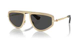 Burberry BE 3150 men Gold Pilot Sunglasses